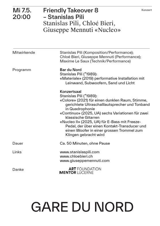 Abendprogramm zum Download